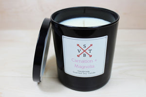 Carnation and Magnolia All Natural Luxury Candle
