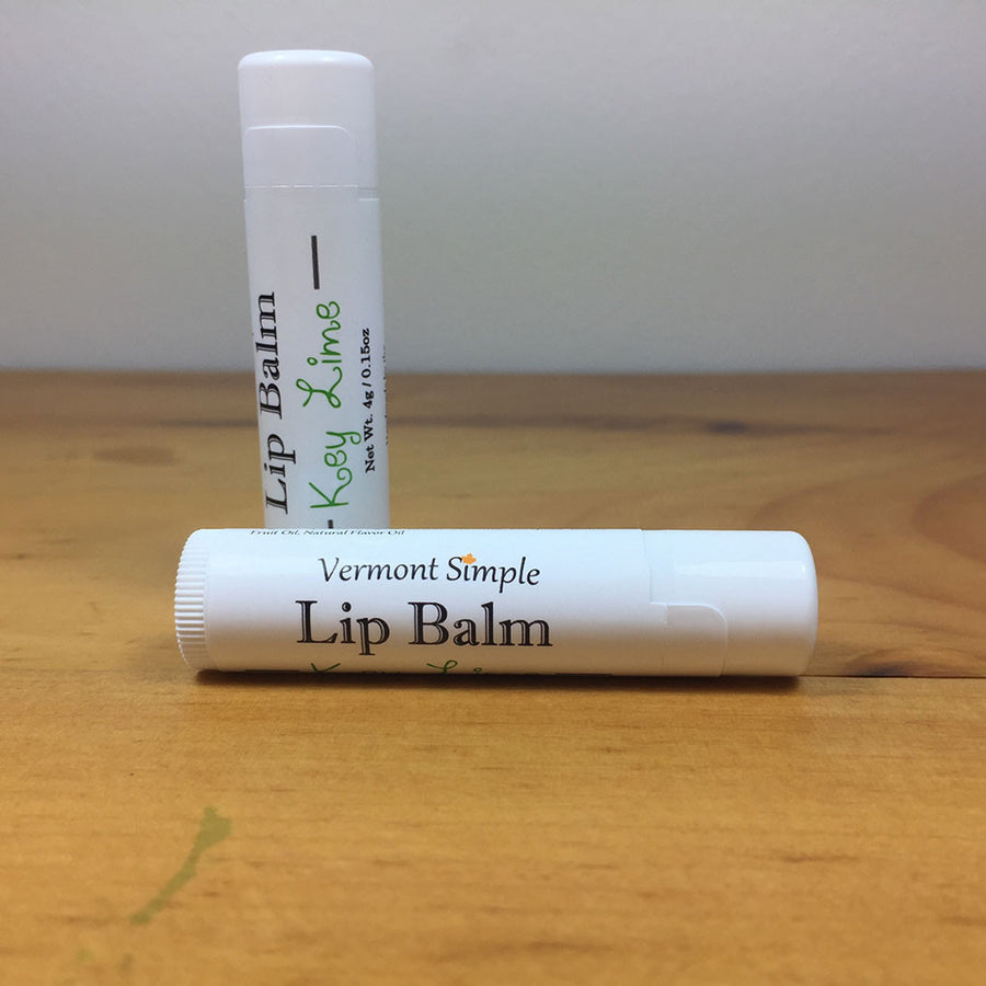 Vermont All Natural Lip Balm Key Lime