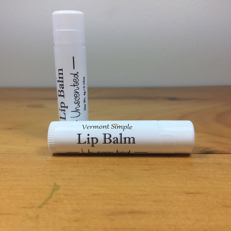 Vermont All Natural Lip Balm Unscented